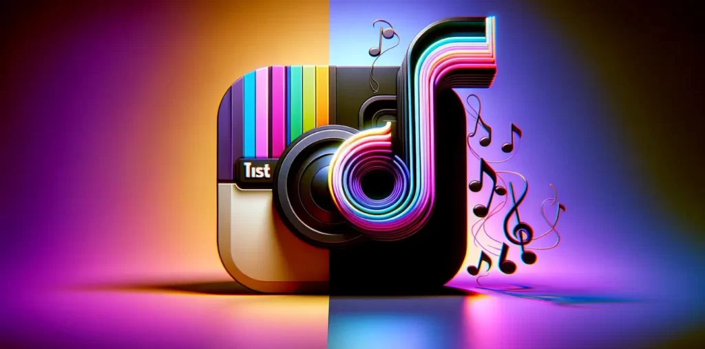 Foto realizada con AI que hace referencia a ¿Instagram o TikTok?