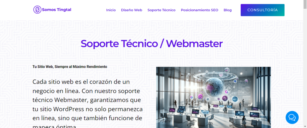 Mantenimiento web